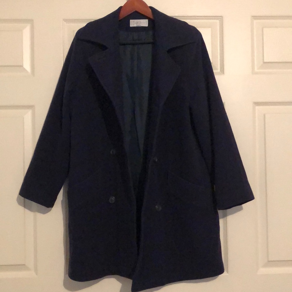 Youth Long Coat by Charter Collection (Navy Blue)